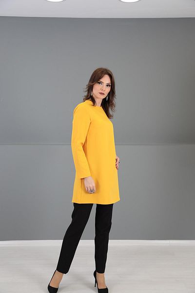 ÖNDER ÖZSOY Sleeve Underwear-mustard
