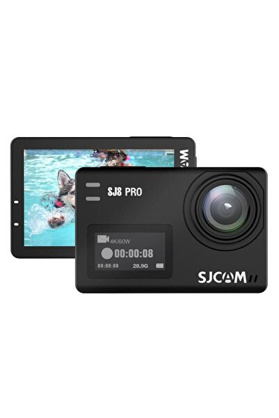 SJCAM Sj8 Pro Wi-fi 4k Aksiyon Kamerası Siyah