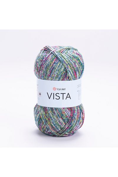 Yarnart Vista Ebruli Hand Knitted String - Ebruli-9208