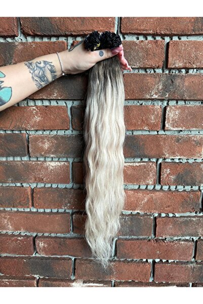 Suzan Peruk 200 adet Mikro Kaynak saç %100 Doğal Gerçek İnsan saçı Keratinli ...