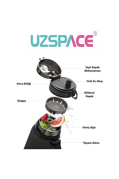 Vagon Uzspace 500 ml Tritan Flask