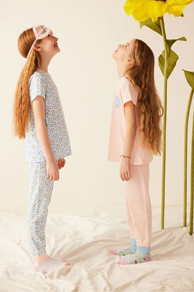 Penti Girl's Flower Power 2-Piece Pajama Set
