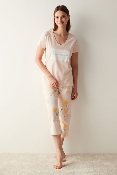 Penti Bloom Capri Pajama Set