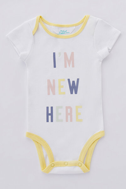 Penti Unisex Slogan Fam Bodysuit
