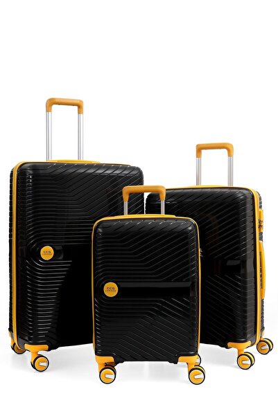 ÇÇS ÇÇS 5239 Polipropilen 3 Lü Valiz Seti