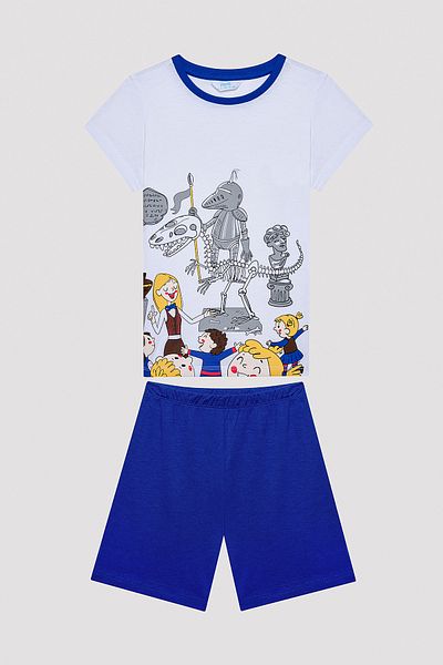 Penti Boy's Knight Multicolored 2-Piece Pajama Set