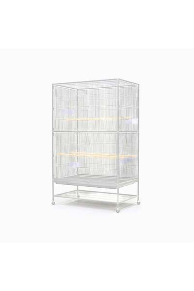 Dayang A45 Beyaz Ayaklı Kafes 90X58,4X152,4 Cm