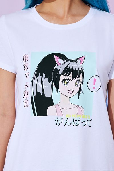 Penti Anime Fun T-Shirt Pants Pajama Set-anime Collection