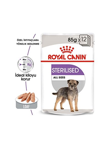 Royal Canin Ccn Sterilized Kısırlaştırılmış Köpek Pouch 85 gr