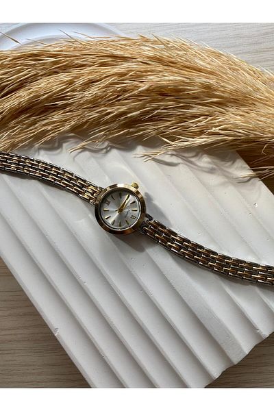 QUARTZ Rubsey Vintage Women's Wristwatch Retro Minimal Bead Model 1 Piece
