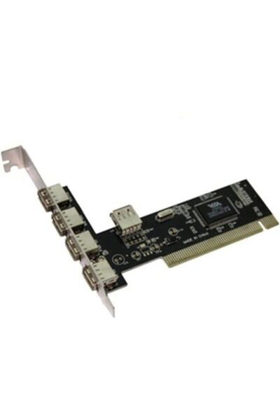 HADRON Pcı 4 Port Usb 2.0 Çoklayıcı Kart Usb 2.0 Pcı Card