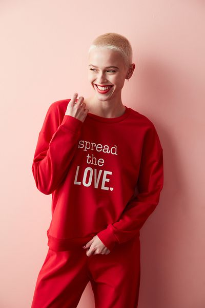 Penti My Heart Sweatshirt Pajama Top