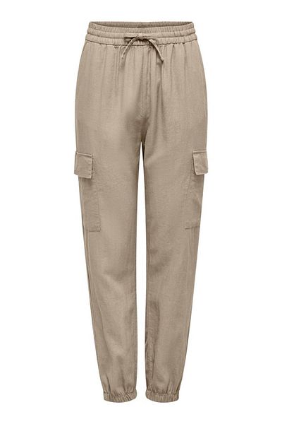 ONLY Onlcaro Mw Lin Pull-Up Cargo Pnt Noos - 15310987   Stone