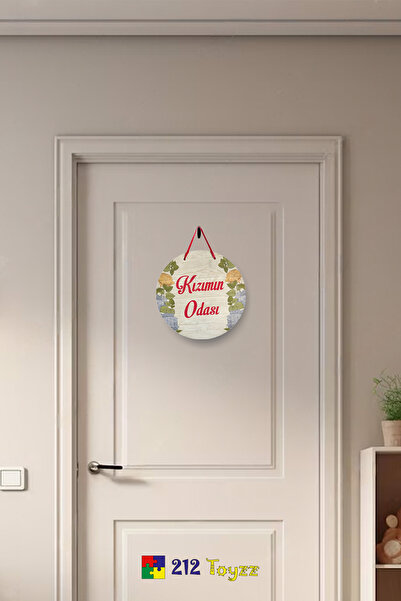 212toyzz Renkli  Özel Çocuk Ve Bebek Kapı Süsü, Oğlumun Odası,kızımın odası Çocuk Hediyelik