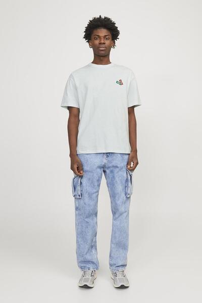 Jack & Jones JACK&JONES JORDECAL TEE SS CREW NECK TG LN12254175