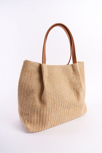Capone Outfitters Strohtasche für Damen - Felıcıa