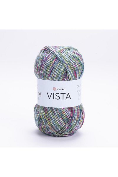 Yarnart Vista - Marbled Hand Knitting Yarn Marbled-9209