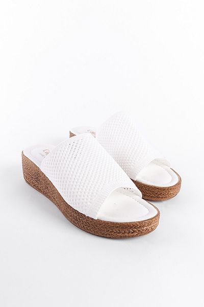 Capone Outfitters Gepolsterte Hausschuhe aus Strick mit stilvollem Absatz für Damen
