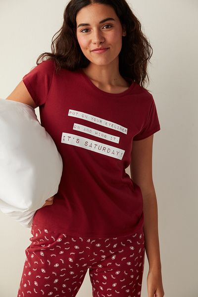 Penti Set pijamale pantaloni Ent Saturday
