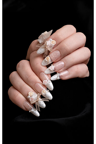 Yukii beauty Yukii Bride Takma Tırnak Seti