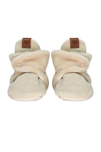 Caluu Baby Non-Slip Sole, Baby Slippers, First Step Home Booties, Anti-Sweat, Anti-Pilling Fleece