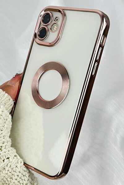 Apple iPhone 11 Uyumlu Kamera Korumalı Şeffaf Renkli Kılıf