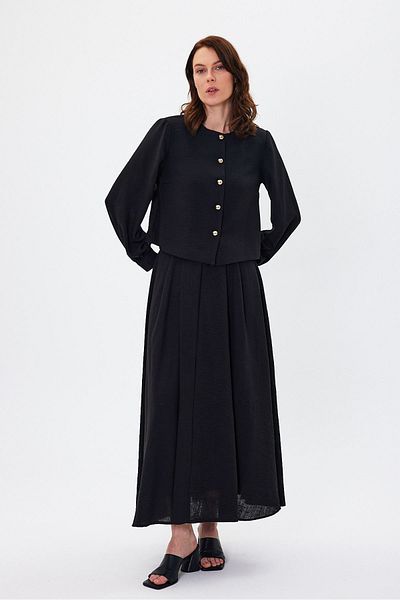İrva Tesettür Dolce Jacket and Top Set