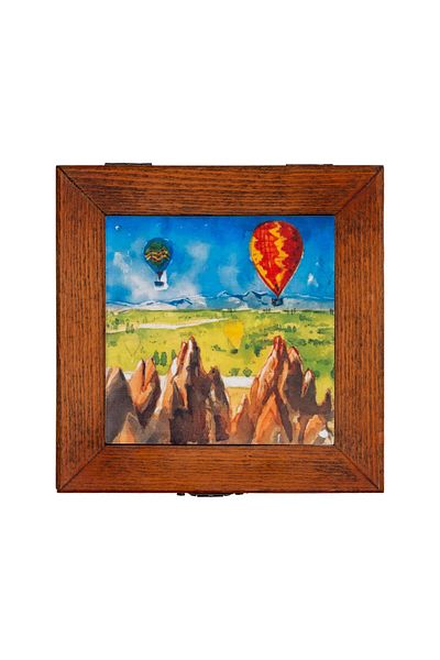 Anadolia Nevşehir View Solid Decorative Box