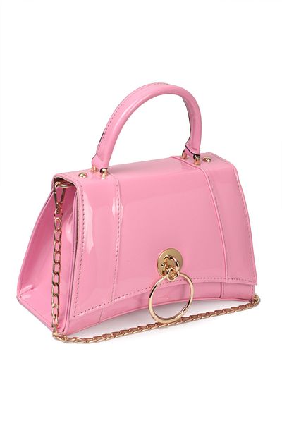 Capone Outfitters Patent Leather Savonita Women's Bag
