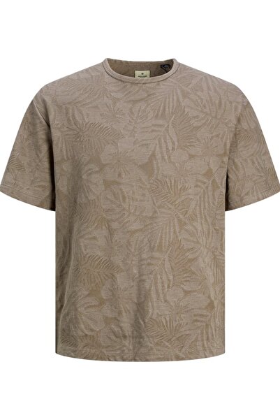 Jack & Jones JACK&JONES JPRBLUNAEL SS TEE12253564 ΣΚΟΥΡΟ ΚΑΦΕ