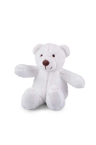 Boumini Toys Cute Plush Teddy Bear White 25 cm