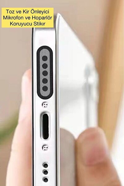 Vip Case 10 Adet Cep Telefonu Hoparlör Toz Önleyici Koruma Sticker Iphone Samsung Xiaomi Toz Bandı
