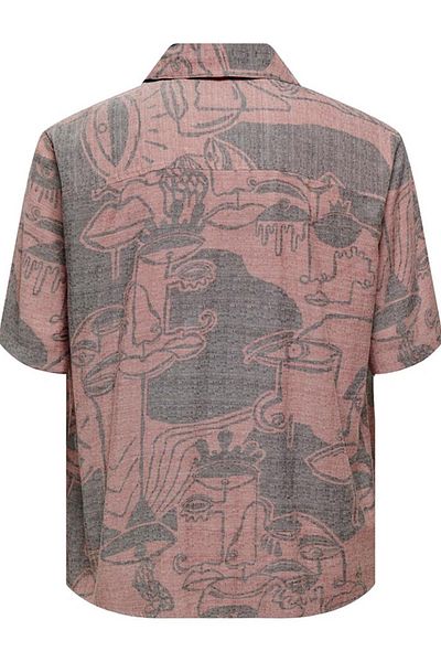 Only & Sons Μπλουζάκι Onsden LifeRLx Wash Doodle SS - 22026111