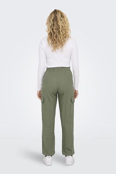 ONLY Petrol Green Onlcaro Mw Lin Pull-Up Cargo Pnt Noos 15310987