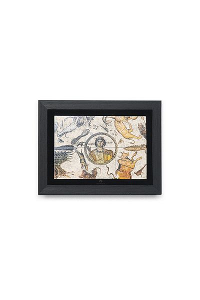 Anadolia Panou de pictură din ceramică Yakto Mozaic cu cadru negru