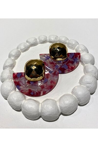 ISTBIRD ACCESSORIES أقراط مروحة ملونة