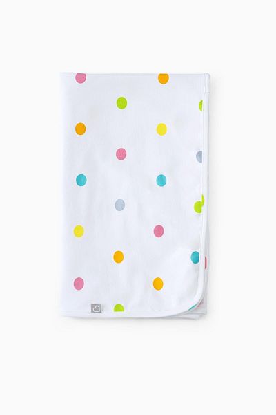 Boumini 80X100 cm Colorful Cotton Double Layer Baby Blanket