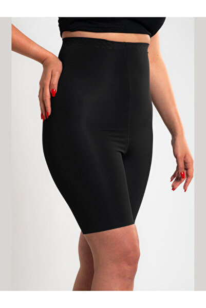 THİNSY İnceltici Etkili Lazer Kesim Paçalı Hayalet Korse Sıkılaştırıcı Toparl...