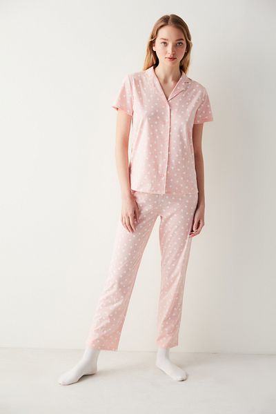 Penti Base Light Simplicity Shirt Trousers Pajama Set