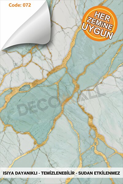 DECOMALL Cod 72 Rezistent la apă Bucătărie Baie Pardoseală Mobilier din marmu...