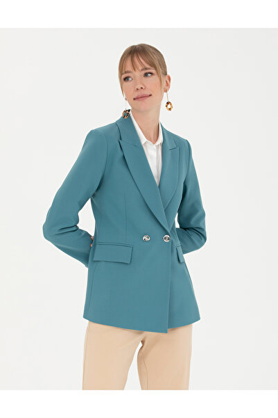 Pierre Cardin Petrol Slim Fit Ceket 50273085-VR102