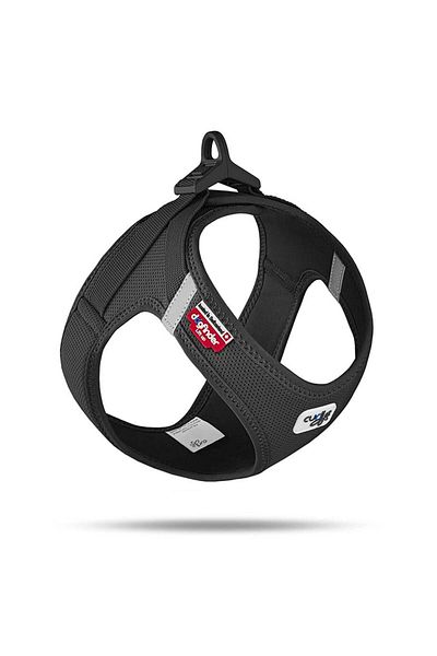 Curli Vest Chest Collar Clasp Air-mesh Black 3xs