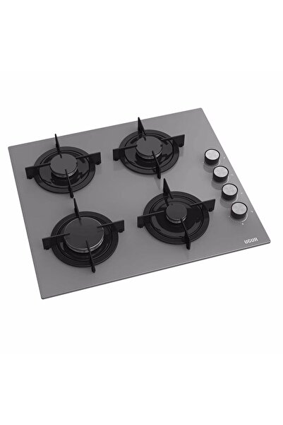 Uğur Uao 6040w0 Gcy Csr1 58 Cm Gri Cam Ankastre Ocak