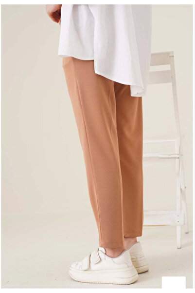 buğrahayalin Full Fit Basic Sweatpants - Brown