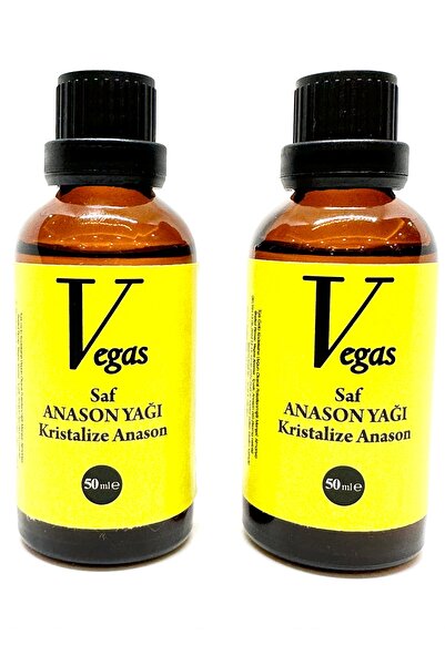 Vegas Aroma Saf Anason Yağı 100 ml Distle Anason Yağı Kristalize Anason Yağı