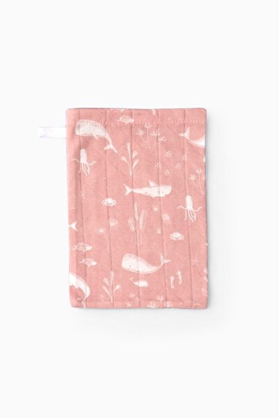 Boumini Bebek Müslin Kese Balık Desenli Pembe