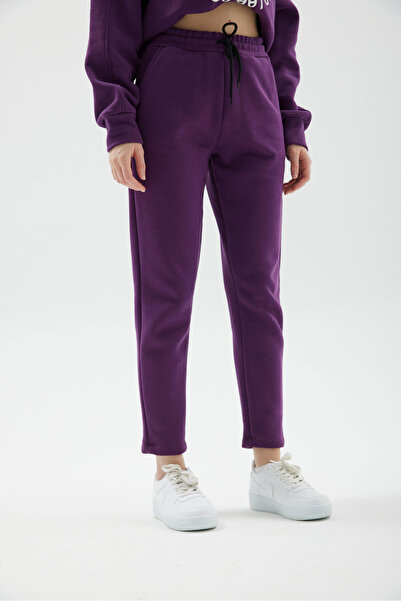 Mood Lab KISA PAÇA BELİ LASTİKLİ CEPLİ RAHAT ÖRME PANTOLON EŞOFMAN