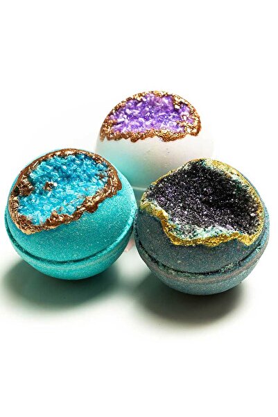 bath box Bathbox Sakinleş Ve Rahatla, Banyo Topu Seti, Nem Bombası, Küvet & Pedikür Topu 3 Adet 130 gr