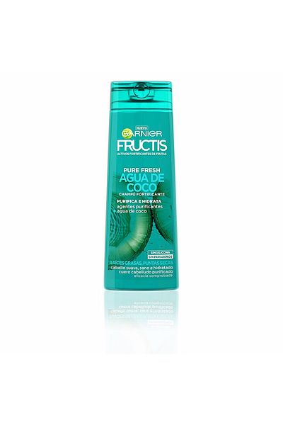 Garnier Fructis Pure Fresh Stärkendes Shampoo Mit Kokoswasser 360 ml
