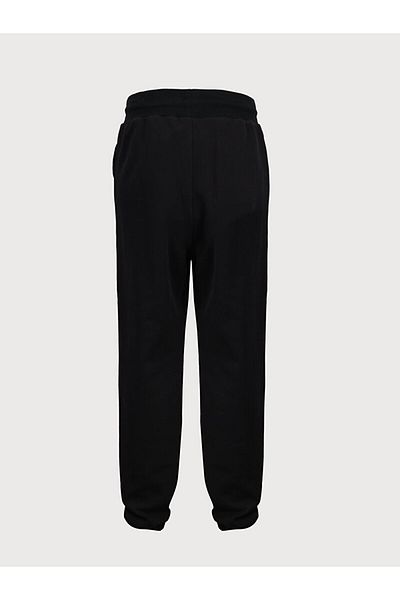 Ltb Μαύρη φόρμα Jogger Regular Fit με σύνθημα